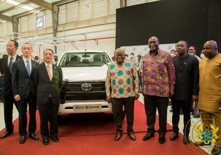 Toyota, Suzuki set up plant in Ghana – First Hilux pick-up out